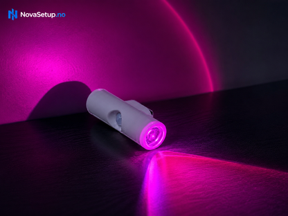 RGB Vegglampe med bevegelsessensor – Trådløs