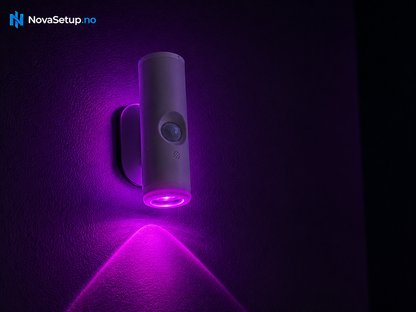 RGB Vegglampe med bevegelsessensor – Trådløs