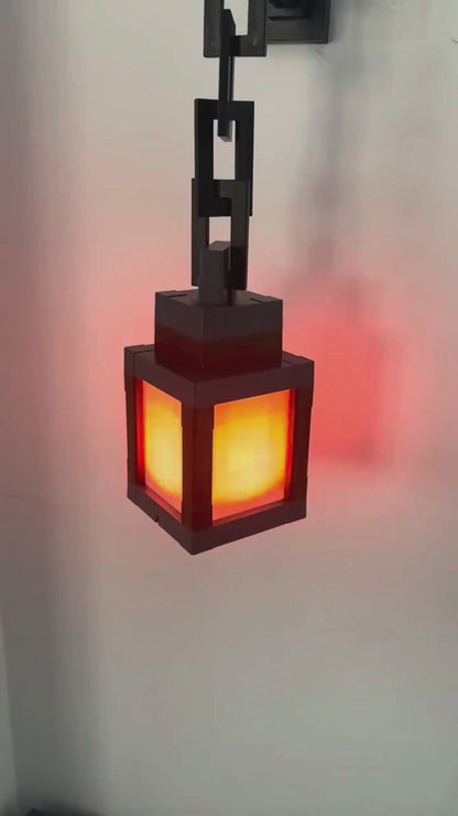 RGB Pixel Lanterne – Retro Gaming Dekorlampe